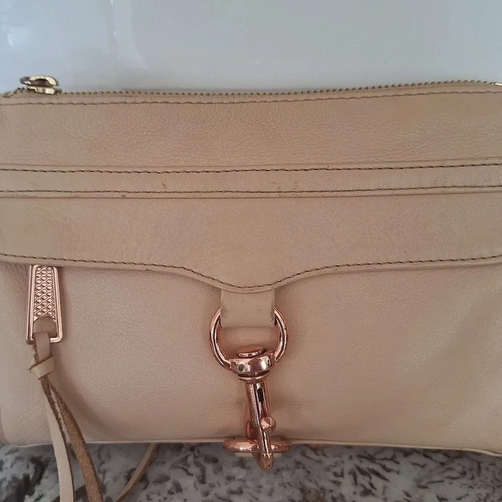 ‎Rebecca Minkoff cream crossbody